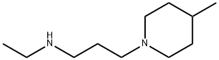 N-Ethyl-3-(4-methyl-1-piperidinyl)-1-propanamine Structure