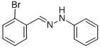 N-(2-BROMO-BENZYLIDENE)-N'-PHENYL-HYDRAZINE Structure