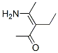 3-펜텐-2-온,4-아미노-3-에틸-,(3Z)-(9CI) 구조식 이미지