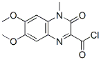 3-CHLOROCARBONYL-6,7-DIMETHOXY-1-METHYL-2(1H)-QUINOXALINONE Structure