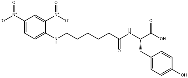 2,4-디니트로페닐아미노카프로일티로신 구조식 이미지