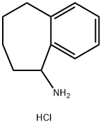 6,7,8,9-TETRAHYDRO-5H-BENZO[7]ANNULEN-5-AMINE HYDROCHLORIDE Structure