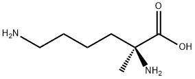 ALPHA-METHYL-L-LYSINE HYDROCHLORIDE Structure