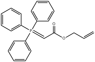 ALLYL OXYCARBONYLMETHYLENE TRIPHENYLPHOSPHORANE Structure