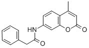 4-METHYL-7-(PHENYLACETAMIDO)쿠마린 구조식 이미지