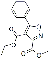 3,4-Isoxazoledicarboxylicacid,5-phenyl-,4-ethyl3-methylester(9CI) 구조식 이미지