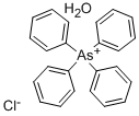 TETRAPHENYLARSONIUM CHLORIDE MONOHYDRATE Structure