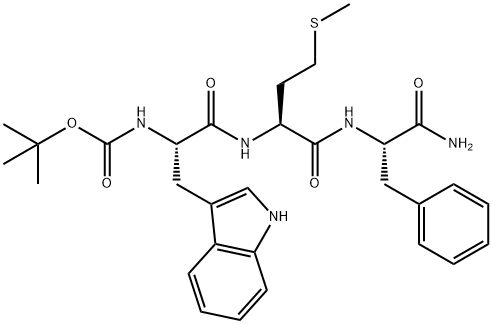 DES-ASP3-GASTRIN RELATED PEPTIDE Structure