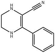 피라진카보니트릴,1,4,5,6-테트라하이드로-3-페닐-(9CI) 구조식 이미지