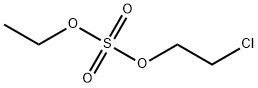 Sulfuric acid, 2-chloroethyl ethyl ester Structure