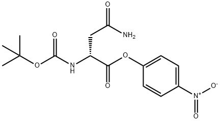 BOC-D-ASN-ONP 구조식 이미지