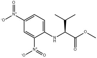 N-(2,4-Dinitrophenyl)-L-valine methyl ester Structure