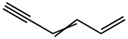 1,3-Hexadien-5-yne. Structure