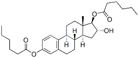 estriol 3,17-dihexanoate Structure