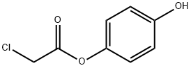 p-Hydroxyphenyl chloroacetate Structure