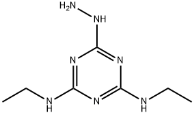 N,N'-DIETHYL-6-HYDRAZINO-[1,3,5]TRIAZINE-2,4-DIAMINE Structure