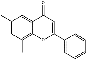 6,8-DIMETHYLFLAVONE Structure