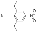 BENZONITRILE, 2,6-DIETHYL-4-NITRO- Structure