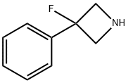 3-FLUORO-3-PHENYL-AZETIDINE 구조식 이미지