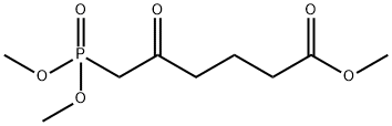Dimethyl-5-mehtoxycarbonyl-2-oxopentyl phosphonate, 98 % Structure