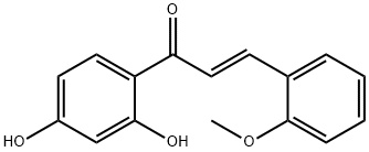 2',4'-DIHYDROXY-2-METHOXYCHALCONE Structure