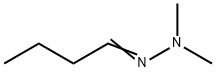 Butyraldehyde dimethyl hydrazone Structure