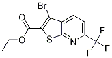 ethyl 3-broMo-6-(trifluoroMethyl)thieno[2,3-
b]pyridine-2-carboxylate 구조식 이미지
