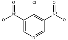 4-chloro-3,5-dinitro-pyridine 구조식 이미지
