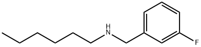 3-Fluoro-N-n-hexylbenzylaMine, 97% Structure