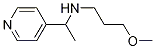 (3-methoxypropyl)[1-(pyridin-4-yl)ethyl]amine Structure