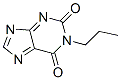 1-propylxanthine Structure