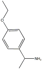 1-(4-ETHOXYPHENYL)ETHANAMINE Structure
