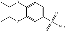 3,4-디에톡시벤젠술폰아미드 구조식 이미지