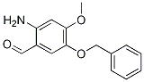 2-aMino-5-(benzyloxy)-4-Methoxybenzaldehyde Structure