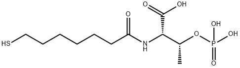7-머캅토헵타노일트레오닌포스페이트 구조식 이미지