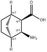 3-ENDO-AMINOBICYCLO[2.2.1]HEPTANE-2-ENDO-CARBOXYLIC ACID MONOHYDRATE 구조식 이미지