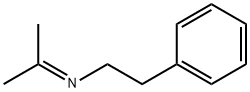 N-Phenethylpropane-2-imine Structure