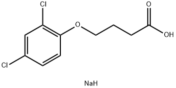 나트륨4-(2,4-디클로로페녹시)부티레이트 구조식 이미지