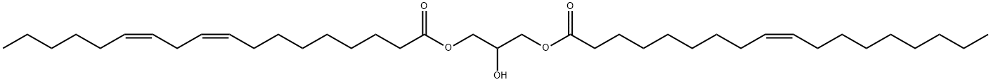 1-OLEOYL-3-LINOLEOYL-RAC-GLYCEROL Structure