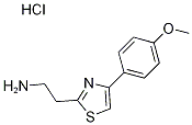 2-[4-(4-METHOXY-PHENYL)-THIAZOL-2-YL]-ETHYLAMINEHYDROCHLORIDE Structure