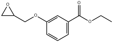 Бензойная кислота, 3-(оксиранилметокси)-, этиловый эфир структурированное изображение