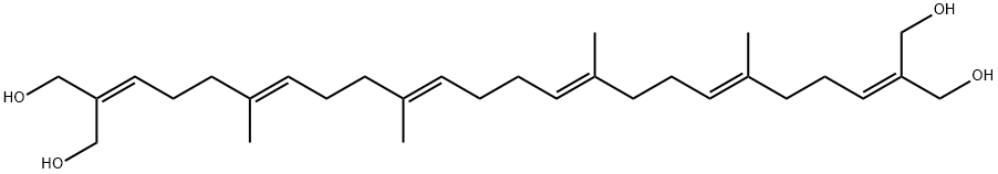 Tetrahydroxysqualene Structure