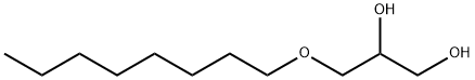 CAPRYLYL GLYCERYL ETHER Structure