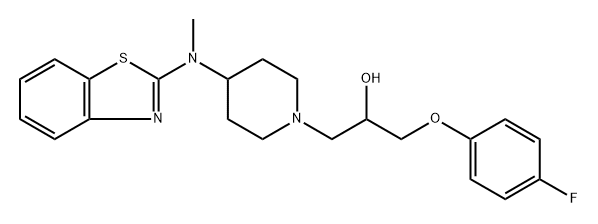 sabeluzole Structure