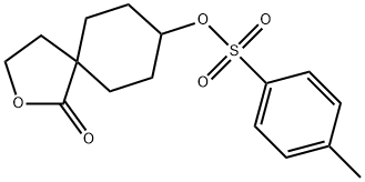 2-Oxaspiro[4.5]decan-1-one, 8-[[(4-Methylphenyl)sulfonyl]oxy]- 구조식 이미지