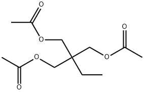 2-Ethyl-2-(acetoxymethyl)-1,3-propanediol diacetate Structure