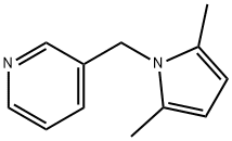 3-[(2,5-DIMETHYLPYRROL-1-YL)METHYL]-PYRIDINE Structure