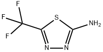 2-AMINO-5-TRIFLUOROMETHYL-1,3,4-THIADIAZOLE 구조식 이미지