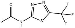 Acetamide, N-[5-(trifluoromethyl)-1,3,4-thiadiazol-2-yl]- Structure