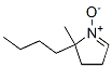 5-butyl-5-methyl-1-pyrroline 1-oxide Structure